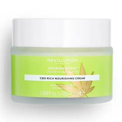 Revolution Skincare CBD Nourish Boost Cream (Nawilżająco-odżywczy krem do twarzy)