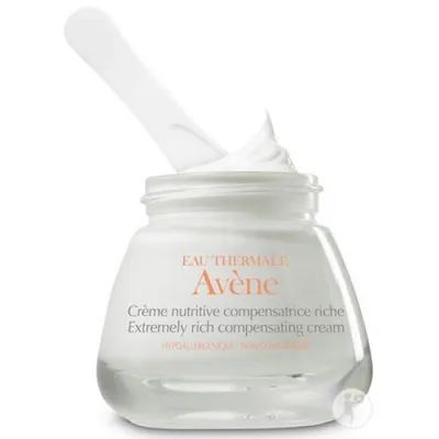 Eau Thermale Avène Eau Thermale Avène, Creme Nutritive Compensatrice Riche [Extremely Rich Compensating Cream] (Odżywczy krem do cery wrażliwej i suchej)