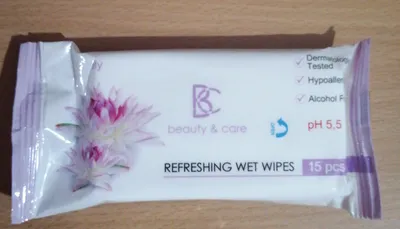 Beauty & Care (B&C) Refreshing Wet Wipes (Chusteczki nawilżane)
