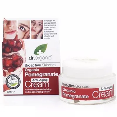 Dr.Organic Pomegranate Day Cream (Krem na dzień z owocem granatu)