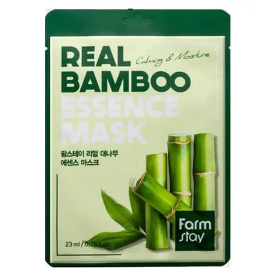 FarmStay Real Bamboo Essence Mask (Maska z ekstraktem z bambusa)