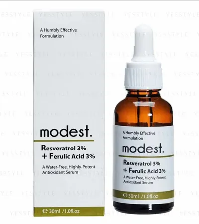 Modest [Ego] Resveratrol 3% + Ferulic Acid 3% Serum (Serum z 3% resweratrolem i 3% kwasem ferulowym)