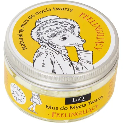LaQ Mus do mycia twarzy peelingujący (nowa wersja)