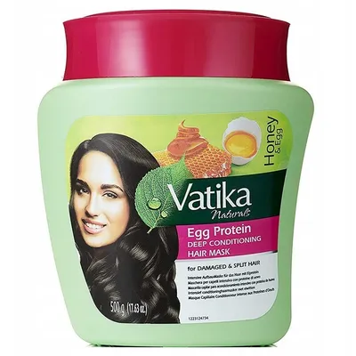 Dabur Vatika, Egg Protein Hair Mask (Maseczka do włosów z proteinami jajecznymi)