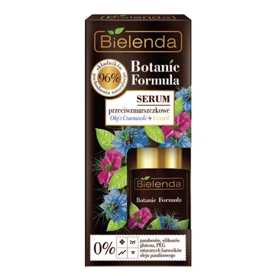 Bielenda Botanic Formula, Serum przeciwzmarszczkowe `Olejek z czarnuszki + czystek`