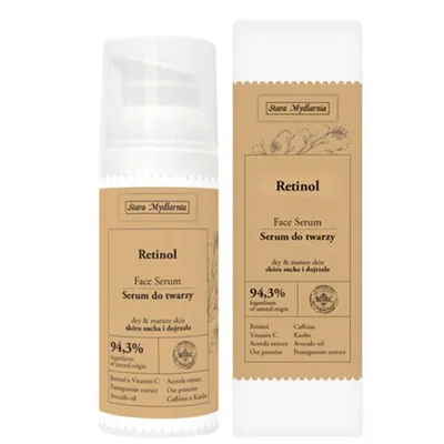 Stara Mydlarnia Retinol, Face Serum (Serum do twarzy z retinolem)