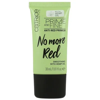 Catrice Prime & Fine, No More Red Smoothing Anti-Red Primer (Zielona baza pod makijaż)