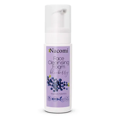 Nacomi Face Cleansing Foam Blueberry (Pianka do twarzy `Borówka`)