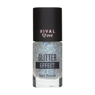 Rival Loves Me Glitter Effect Nail Polish (Lakier do paznokci)