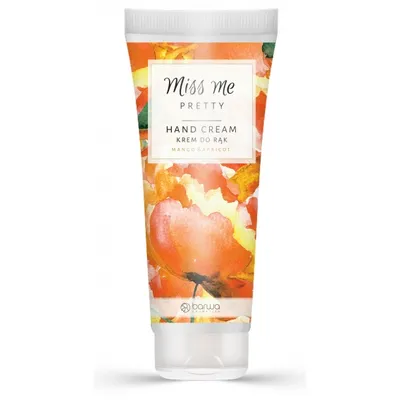 Barwa Miss Me Pretty, Nawilżający krem do rąk `Mango i morela`