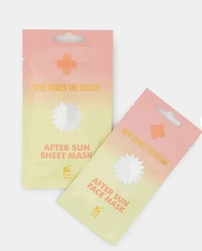 Sinsay Here Comes the Rescue After Sun Sheet Mask (Zestaw maseczek do twarzy)