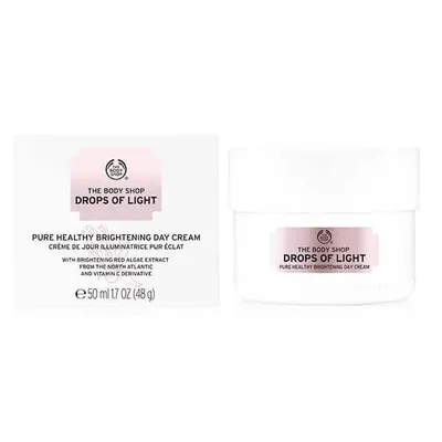 The Body Shop Drops of Light, Pure Healthy Brightening Day Cream (Rozjaśniający krem na dzień)