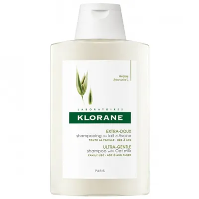 Klorane Extra Doux, Shampooing au Lair d`Avoine [Ultra-Gentle Shampoo with Oat Milk] (Szampon na bazie mleczka z owsa (nowa wersja))