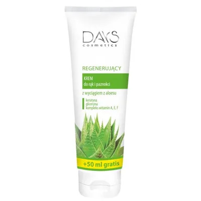 Days Cosmetics Regenerujący krem do rąk i paznokci z wyciągiem z aloesu