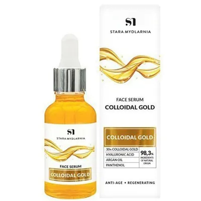 Stara Mydlarnia Eco Receptura, Colloidal Gold, Face Serum (Złoto Koloidalne, Serum do twarzy)