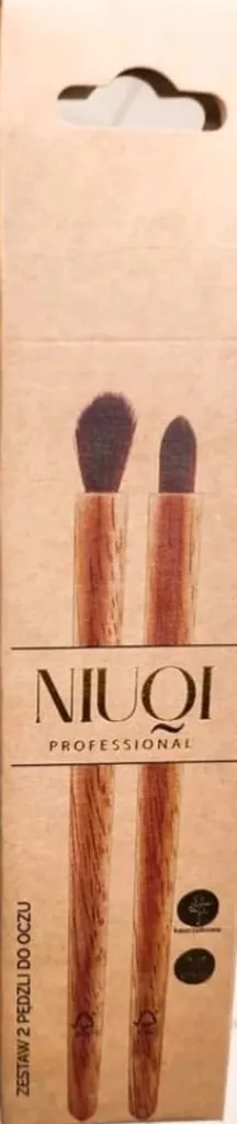 Niuqi Professional, Zestaw 2 pędzli do oczu