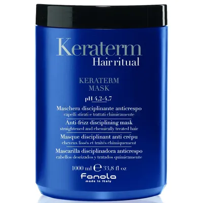 Fanola Keraterm Hairritual, Keraterm Mask (Dyscyplinująca maska do włosów po keratynowym prostowaniu i zabiegach chemicznych)