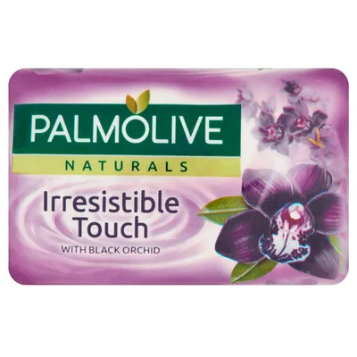 Palmolive Naturals, Irresistible Touch with Black Orchid (Mydło w kostce `Czarna orchidea`)