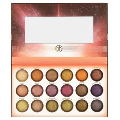 BH Cosmetics Solar Flare, Baked Eyeshadow Palette (Paleta 18 wypiekanych cieni do powiek)