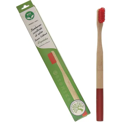 Biomika Bamboo Toothbrush (Wegańska bambusowa szczoteczka do zębów)