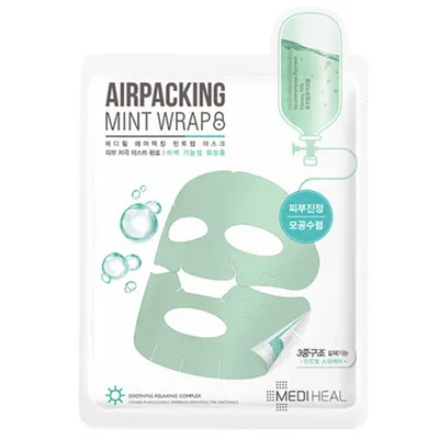 Mediheal AirPacking Mint Wrap (Miętowa maska kojąca)