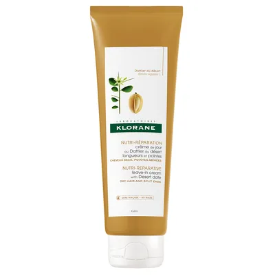 Klorane Nutri-Reparative Leave-in Cream with Desert Date (Odżywka bez spłukiwania na bazie wyciągu z drzewa egipskiego)