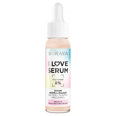 Soraya I Love Serum, Serum normalizujące do cery tłustej i mieszanej
