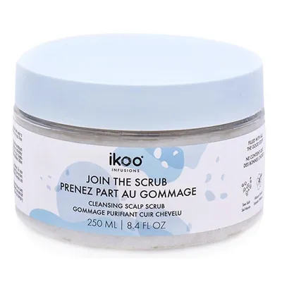 ikoo Cleansing Sea Salt Scalp Scrub (Głęboko oczyszczający peeling skóry głowy z hibiskusem i solą morską)