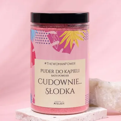 Naturalne Atelier Puder do kąpieli `Cudownie... Słodka!`