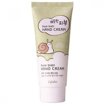 Esfolio Pure Snail Hand Cream (Krem do rąk regenerujący z ekstraktem ze śluzu ślimaka)
