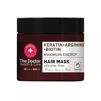 The Doctor Health & Care Hair Mask Maximum Energy (Maska do włosów wzmacniająca `Keratyna, arginina i biotyna`)
