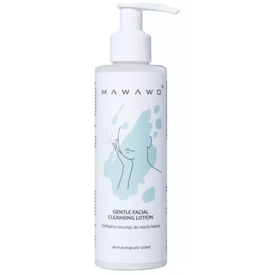 Mawawo Natural Cosmetics Gentle Facial Cleansing Lotion (Delikatna emulsja do mycia twarzy)