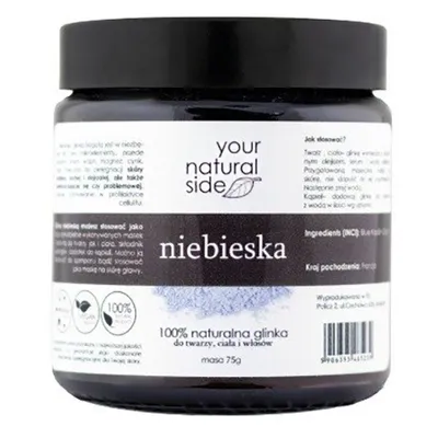 Your Natural Side 100% Naturalna glinka niebieska kaolin