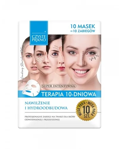 Czyste Piękno Super intensywna terapia 10-dniowa `Nawilżenie i hydroodbudowa`