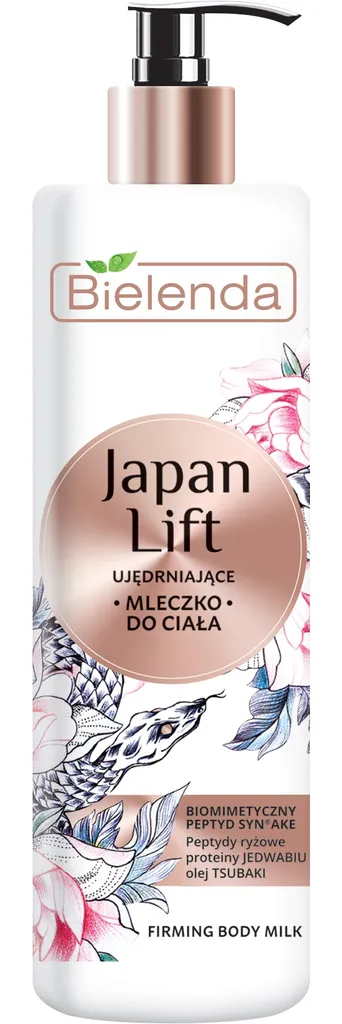 Bielenda Japan Lift, Ujędrniające mleczko do ciała
