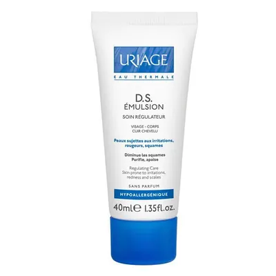 Uriage D.S., Emulsion (Emulsja regulująco-nawilżająca stosowany w Łojotokowym Zapaleniu Skóry)