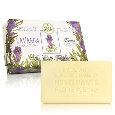 Nesti Dante Dei Colli Fiorentini, Lavenda Relaxing Natural Soap (Naturalne mydło toaletowe `Relaksująca lawenda`)