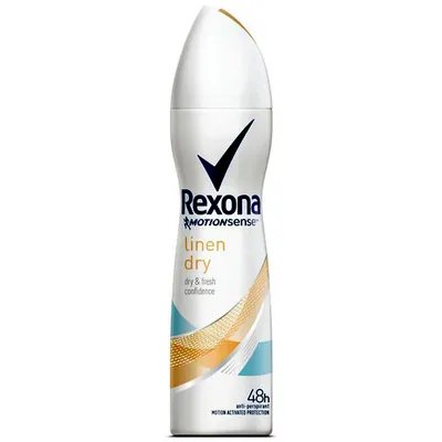 Rexona Women, Linen Dry, Antyperspirant w sprayu