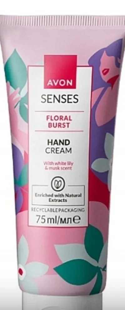 Avon Senses, Floral Burst, Hand Cream (Krem do rąk)