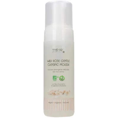 Veg-up Wild Rose, Gentle Cleansing Mousse (Pianka do mycia twarzy)