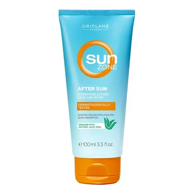 Oriflame Sun Zone, After Sun Hydrating Lotion Face and Body (Nawilżający balsam po opalaniu do twarzy i ciała)