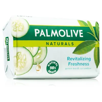 Palmolive Naturals, Revitalizing Freshness Soap (Mydło w kostce z zieloną herbatą i ekstraktem z ogórka)
