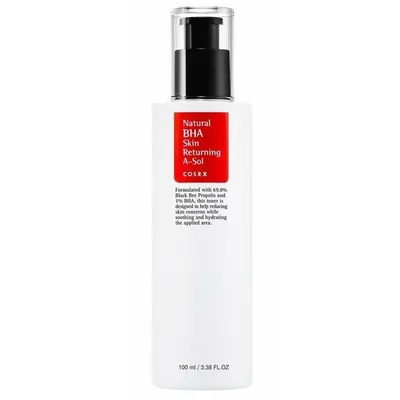 Cosrx Natural BHA Skin Returning A-Sol Tonic (Tonik do twarzy z naturalnym kwasem BHA i ekstraktem z propolisu)