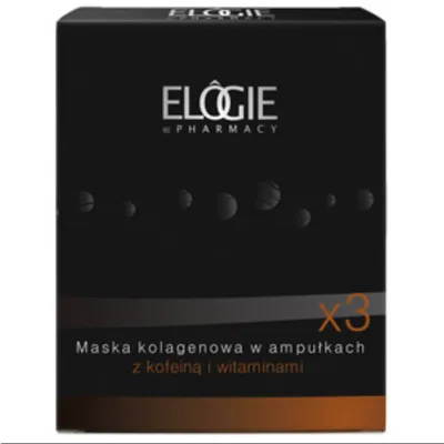 Elogie Maska kolagenowa w ampułkach z kofeiną i witaminami