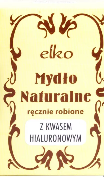 Elko Mydło naturalne ręcznie robione z kwasem hialuronowym
