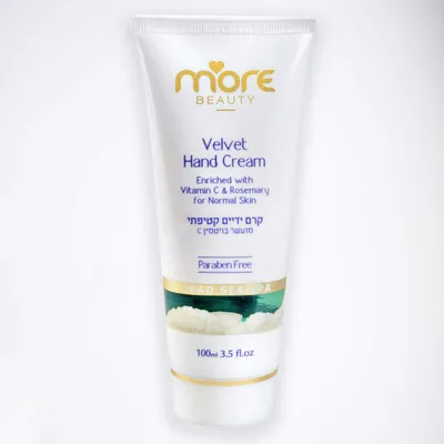 More Beauty Velvet Hand Cream Vitamin C & Rosemary Mineral Moisturizer (Krem do rąk `Witamina C i rozmaryn`)