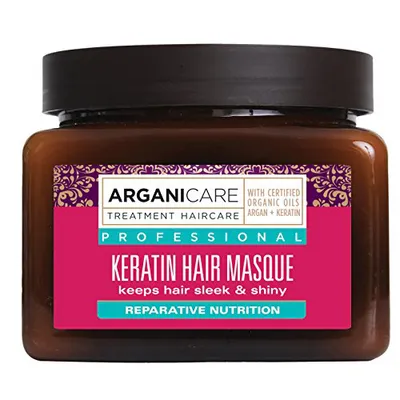 Arganicare Professional, Kreatin Hair Masque (Naprawcza maska do włosów z kreatyną)