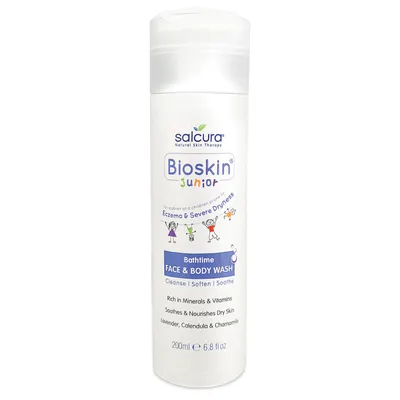 Salcura Bioskin Junior, Face and Body Wash (Żel do mycia twarzy i ciała)