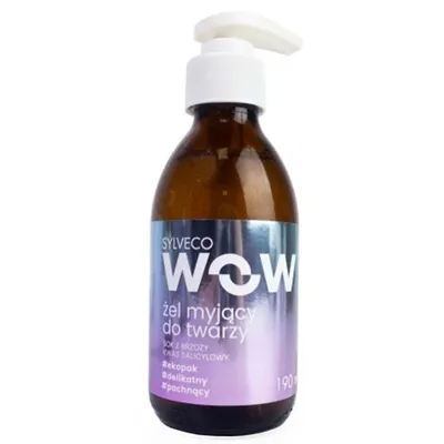 Sylveco Wow, Żel myjący do twarzy