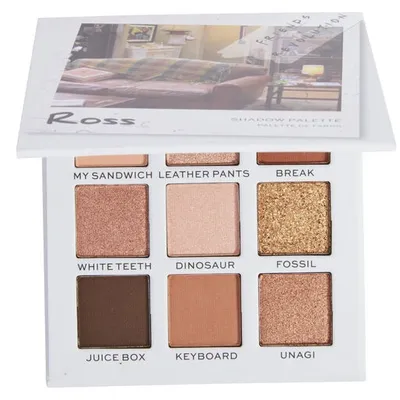 Revolution Beauty (Makeup Revolution) Makeup Revolution x Friends, Ross Eyeshadow Palette (Paleta cieni do powiek)